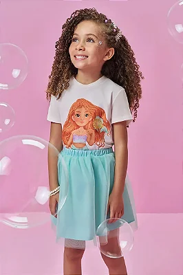 Blusa em Meia Malha Kukiê Infantil Menina