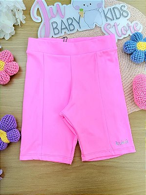 Bermuda Biker em Poliamida Kukiê Infantil Menina