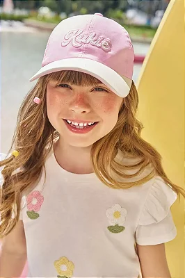 Boné em Nylon Kukiê Infantil Menina