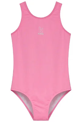 Maio em Malha com Proteção UV50+ Rosa Kukiê Infantil Menina