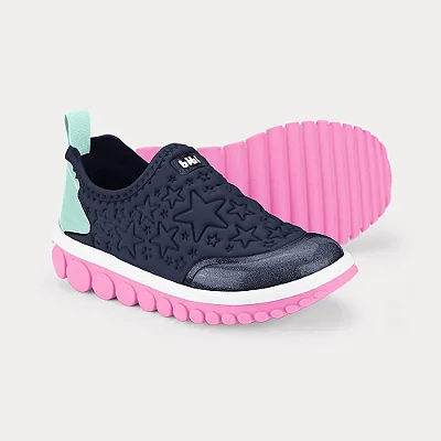 Tênis Infantil Bibi Roller 2.0 Azul de Estrelas