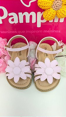 Sandália Pampili 775 Maite Mini Rosa Claro