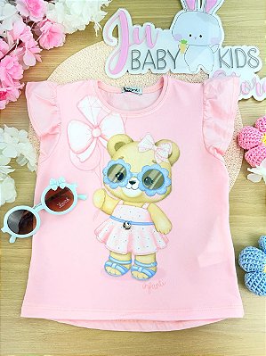 Blusa em Meia Malha Infanti Infantil Menina