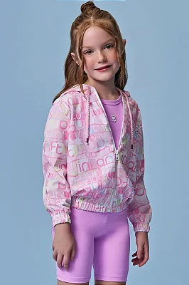 Jaqueta Corta Vento em Ergonomic Infanti Infantil Menina