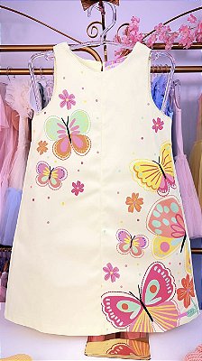 Vestido Jardim Borboleta Mon Sucré