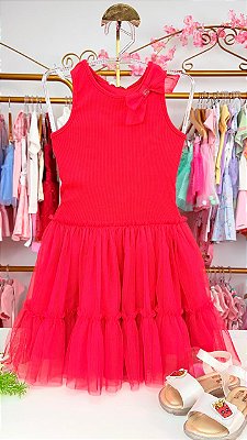Vestido Vermelho Petit Cherie