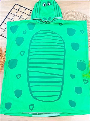 Toalha de Praia em Tecido Atoalhado Verde Up Baby