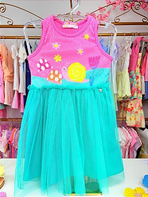 Vestido Caracol Fofo Mon Sucré