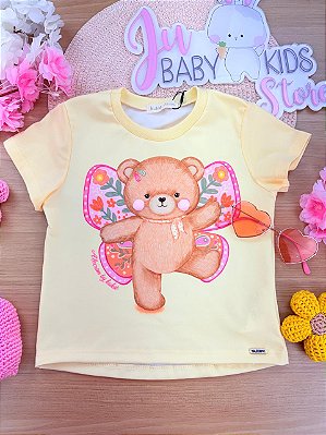 Blusa em Meia Malha Kukiê Infantil Menina