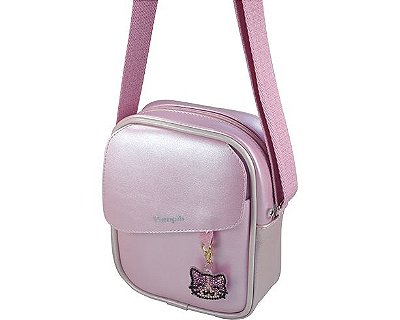 Bolsa Rosa Gatinho Pampili