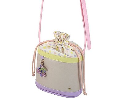 Bolsa Cereja Nude Pampili