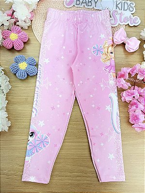 Legging Brilhinho Rosa Cinti