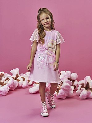 Vestido Aniversário com Coroa Cinti