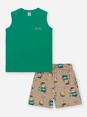 Conjunto Regata e Bermuda Divertto