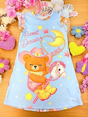 Camisola em Malha Fresh Kukiê Infantil Menina