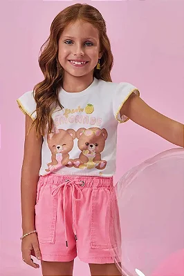 Blusa em Meia Malha Kukiê Infantil Menina