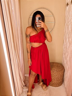 Vestido Serena Vermelho