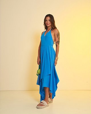 Vestido Verano Azul