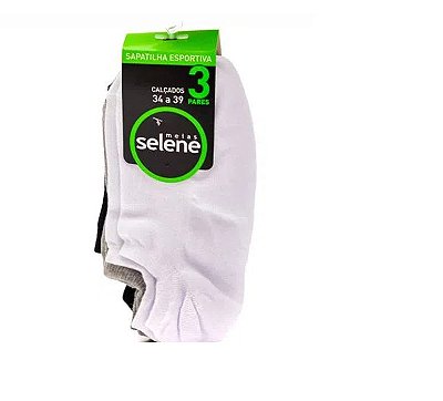Meia Feminina Selene Sapatilha Esportiva 7730