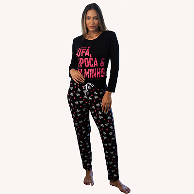 Pijama Longo Pipoca