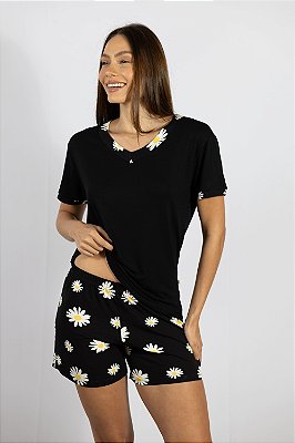 Pijama Feminino Mini Margarida - Empório do Algodão
