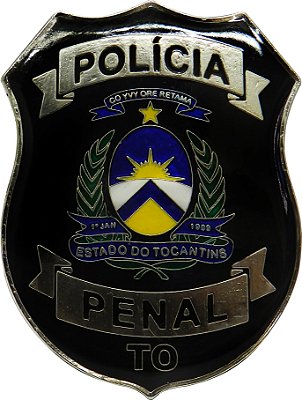 DISTINTIVO DE PEITO - POLÍCIA PENAL TO