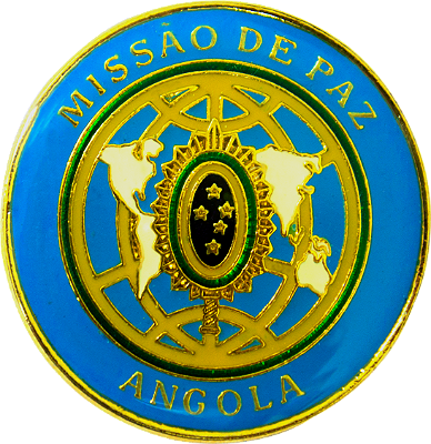 DISTINTIVO DE BOINA - MISSÃO DE PAZ / ANGOLA