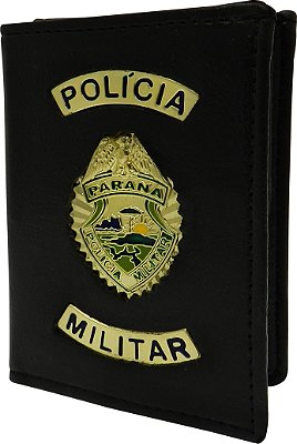 CARTEIRA COURVIN PRETO - POLÍCIA MILITAR PR