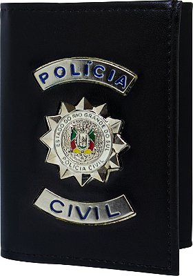 CARTEIRA COURVIN PRETO - POLÍCIA CIVIL RS