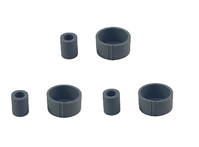 3X Borracha Rolete Epson L210 L220 L355 L375 L365 L395 L396 L455