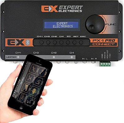 Crossover Equalizador Processador De Áudio Digital Bluetooth Eletronics Px-1 - Expert