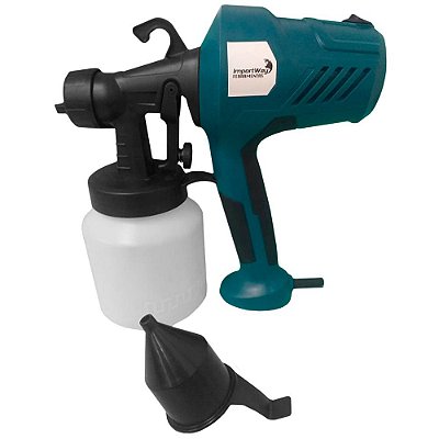 Pistola De Pintura E Pulverizadora Elétrica 450W Iwppp 127V - Importway