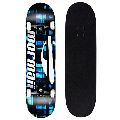 Skate Pro Urban Quadriculado Azul E Preto - Mormaii