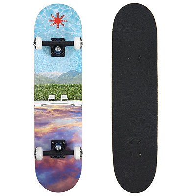 Skate Semi Profissional Paisagem Mar - Bel