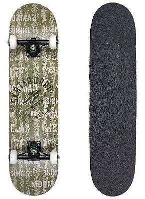 Skateboard Profissional Mormaii Zen (P55) Verde Relax Sunrise - Mormaii