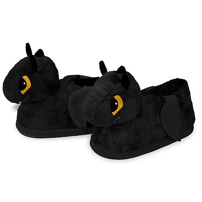 Pantufa 3D Dragão Preto - Importway