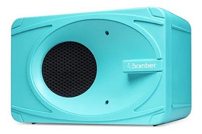 Mini Caixinha Portátil Sem Fio Bluetooth Sd A10 Speaker Usb Turquesa - Bomber