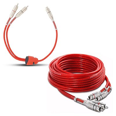 Kit Cabo Y + Rca 5M - Stetsom