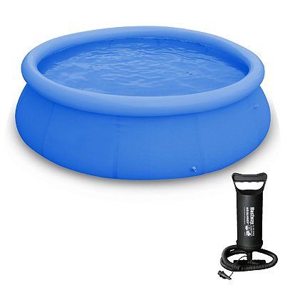 Piscina Borda Inflável Capacidade 2490L + Bomba De Ar - Importway