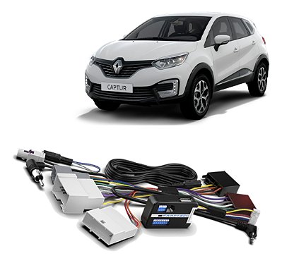 Interface De Volante Ft-Sw-Rn Renault Sandero 2012 A 2024 Chicote Plug And Play - Faaftech
