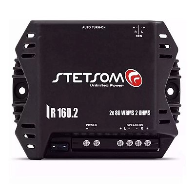 Potencia Ir 160.2 Rca Digital 160 Rms 2 Canais - Stetsom