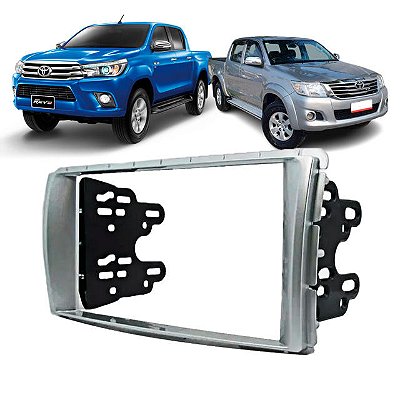Moldura P/ Aparelho De Som/Dvd 2Din Hilux/Srv 12/... Ap669 - Expex