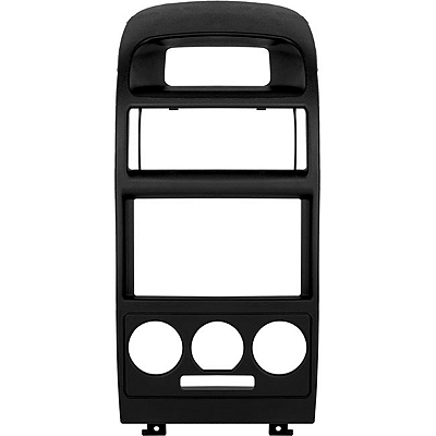 Moldura Painel Central 2 Din Mp5 Som Dvd Astra Ar Analógico 1998 À 2011 Preta AP770 - Expex