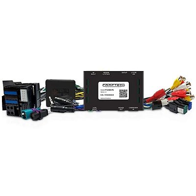 Kit Câmera De Ré Borboleta Universal + Receptor De Tv Digital + Ft-Lvds-Pc + Ft-Smart-Mirror Ii - Faaftech