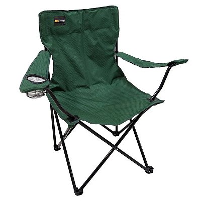 Cadeira Dobrável Ntk Alvorada Para Camping E Pesca Verde - Nautika Ntk