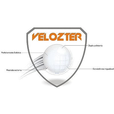 Munição Bbs Para Airsoft Velozter 0,20 Gramas Tático - Nautika Ntk