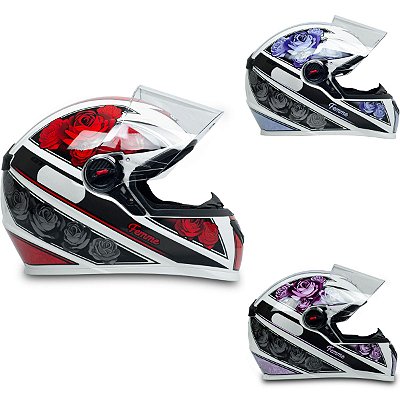 Capacete Gt Femme Branco - Fw3