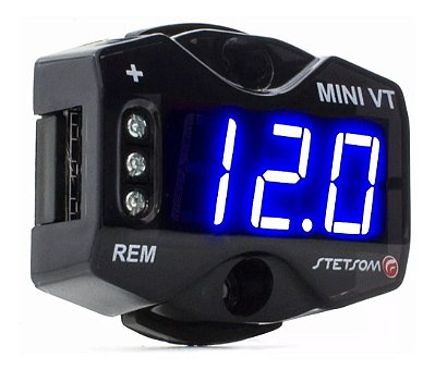 Voltímetro Digital Mini Vt Led Azul - Stetsom
