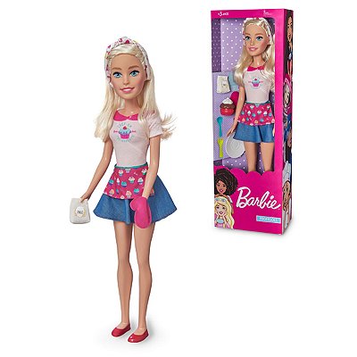 Boneca Boneca Barbie Profissões Confeiteira Large Doll Da Pupee 67 Cm - Mattel