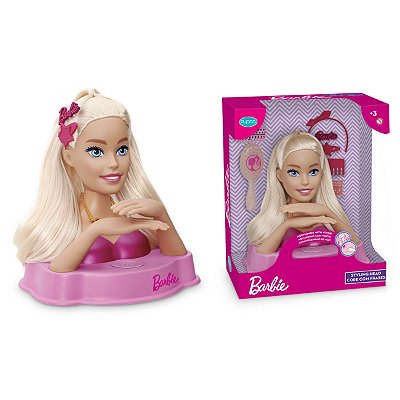 Boneca Barbie Styling Head Core Com 12 Frases - Mattel